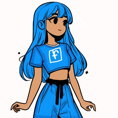 girl in a cute crop top