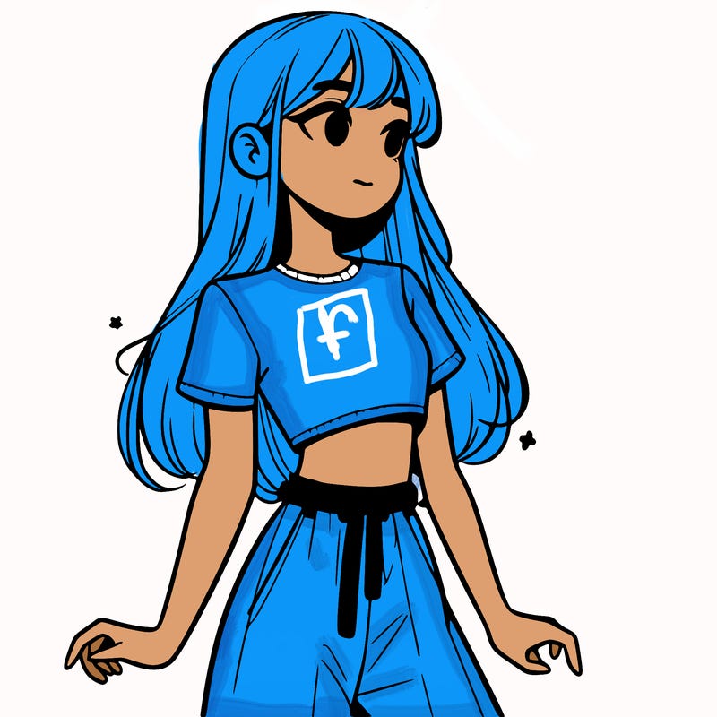 girl in a cute crop top