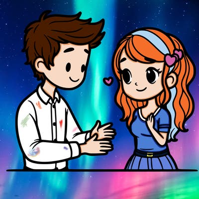 man meeting girl for the first time