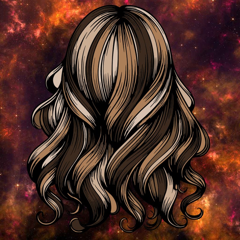 realistic hair