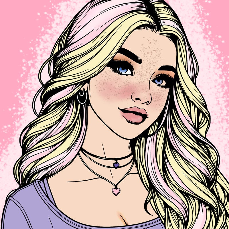 detailed realistic girl