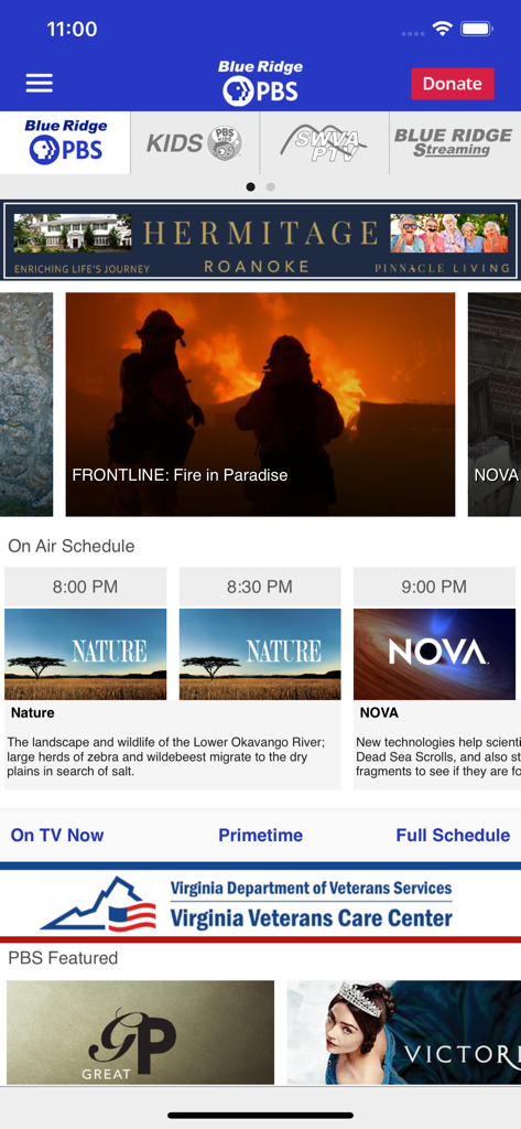 Blue Ridge PBS App - News App | MWM