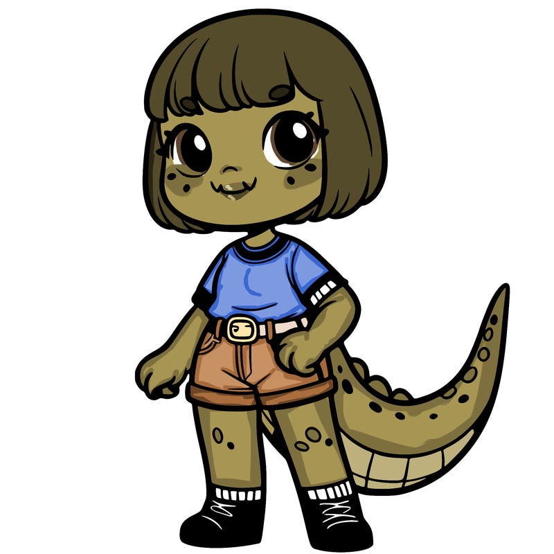 dino girl