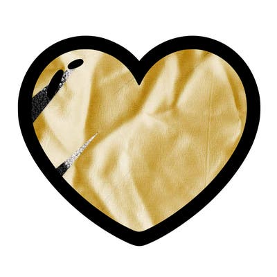 a blank heart
