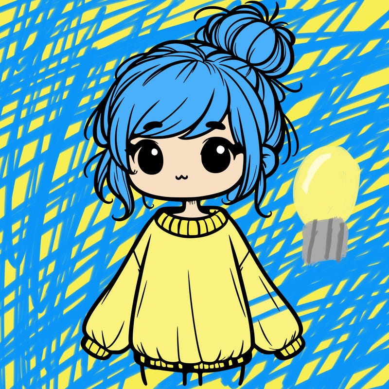 cute girl with baggy sweater and messy bun