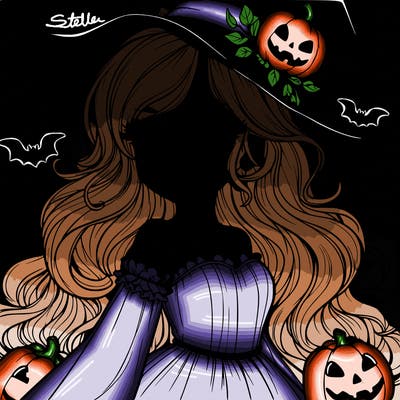 realistic girl halloween