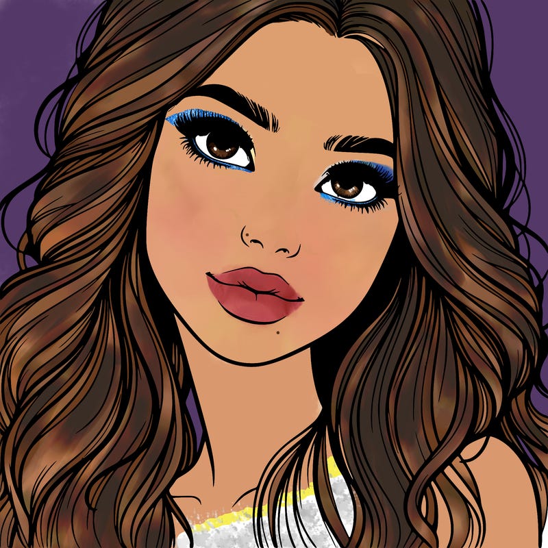 beautiful realistic girl