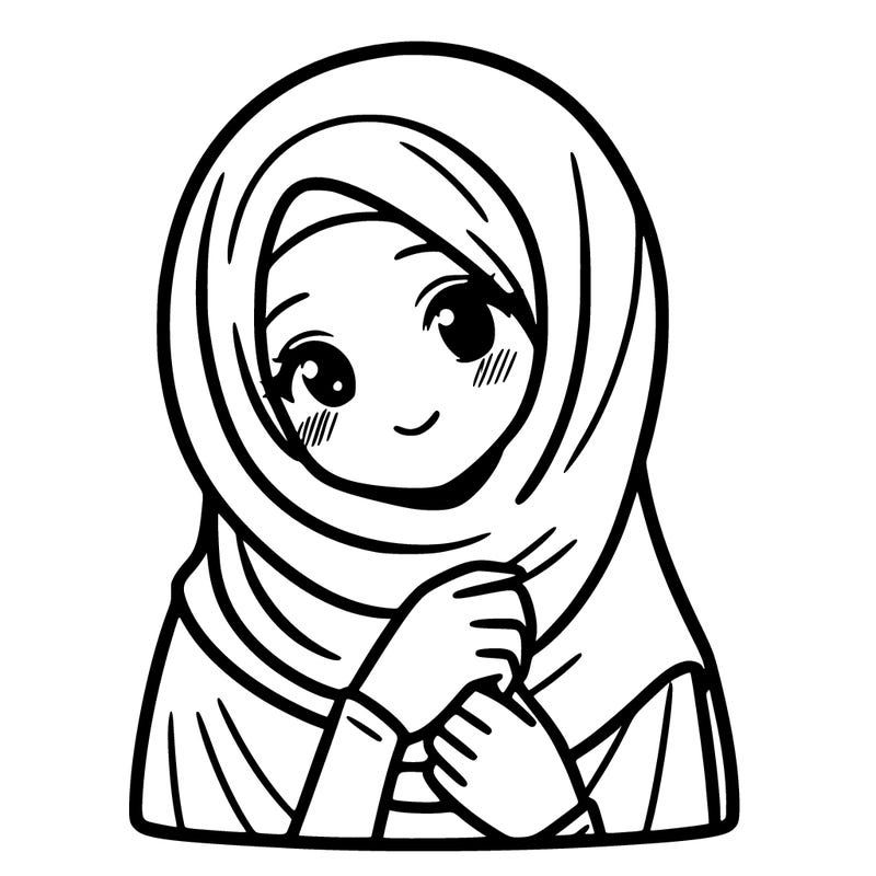 muslim beautifully hijab woman