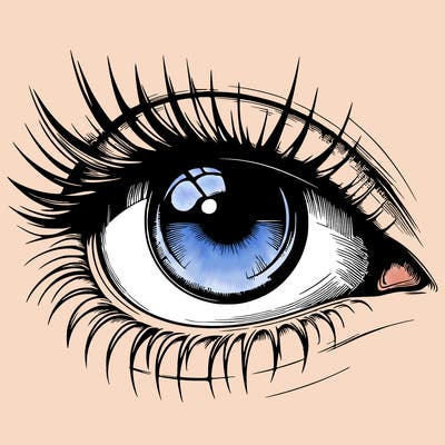 realistic eye