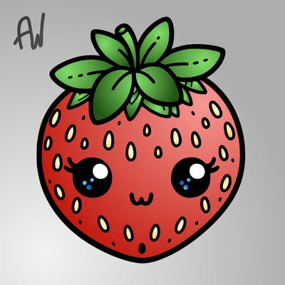 cute strawberry