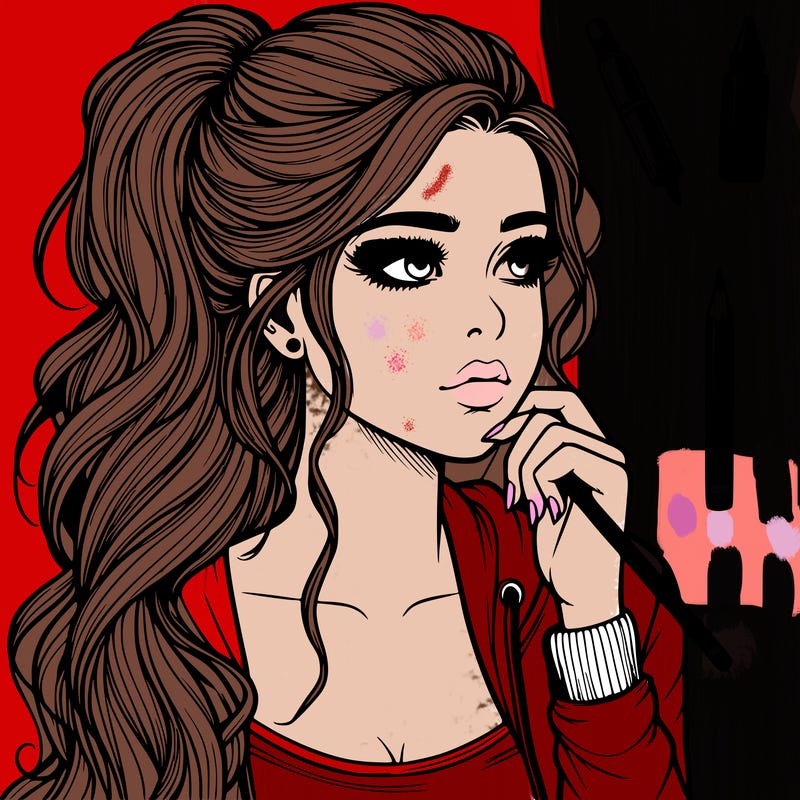 realistic teenage pretty