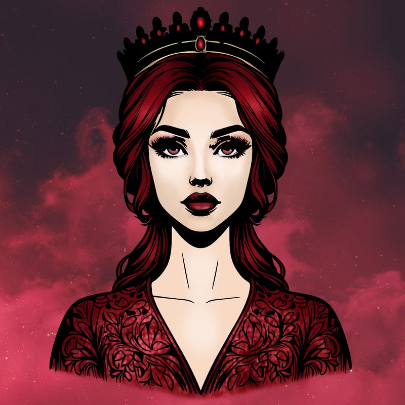 realistic beautiful queen