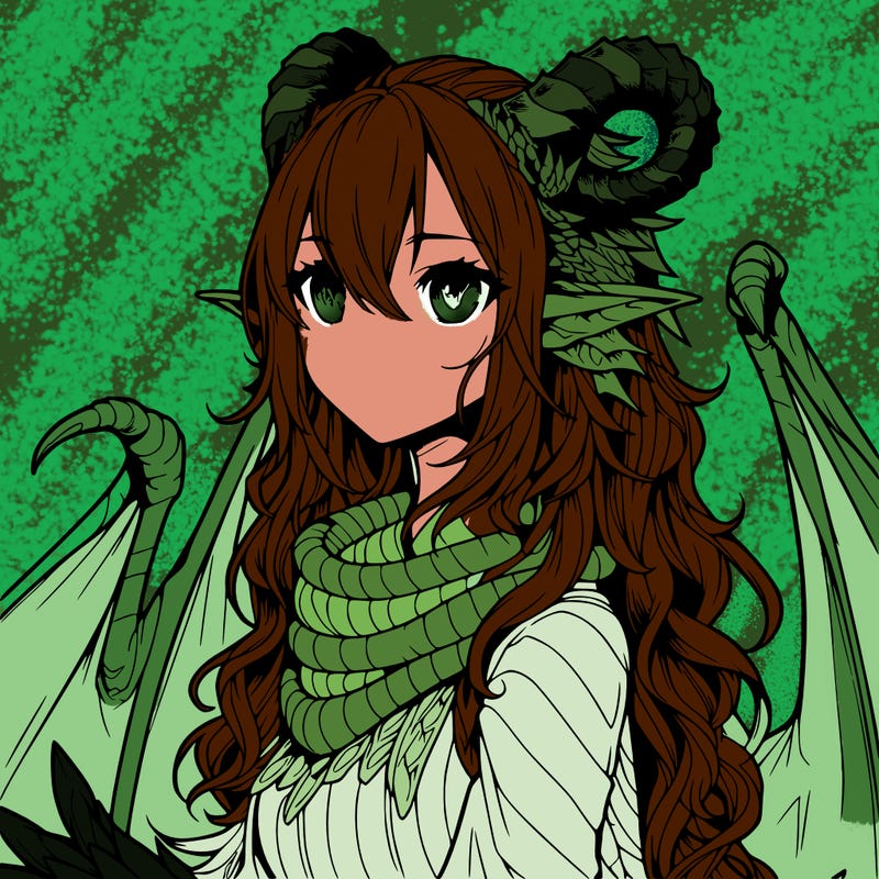 dragon girl realistic fantasy