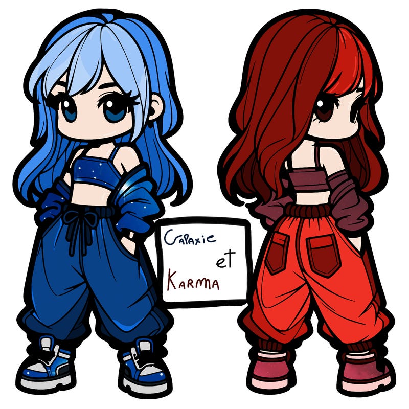 girl in crop top and baggy pants