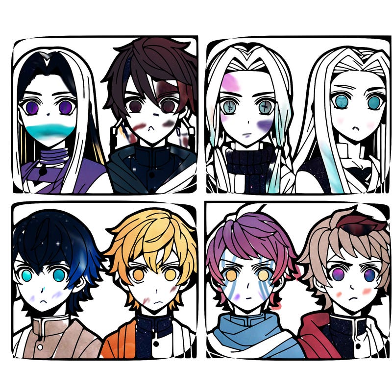 anime split in 4 part