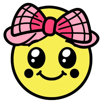 preppy smiley face