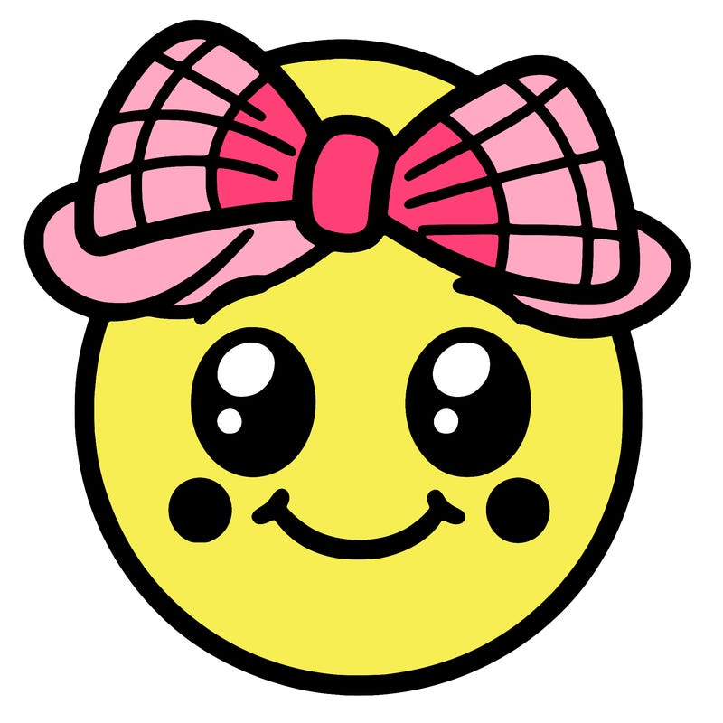 preppy smiley face