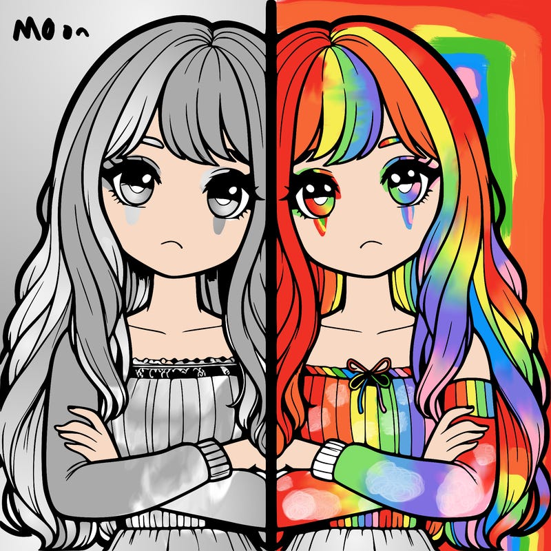 realistic girls split