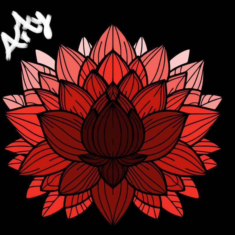 lotus flower mandala