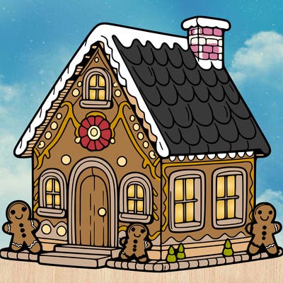 gingerbread house