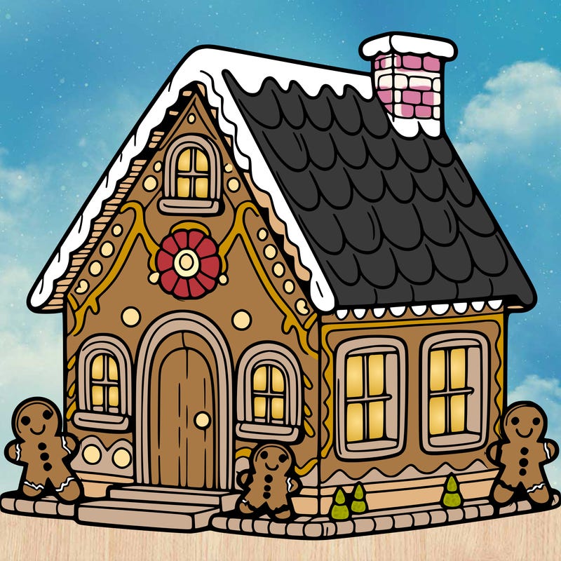 gingerbread house