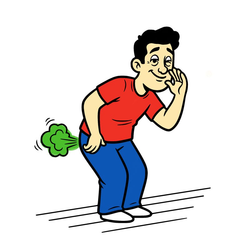 a guy that just farted