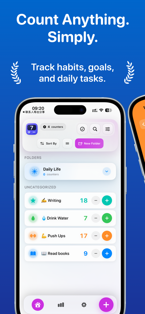 Tally Counter - Count Clicker - 