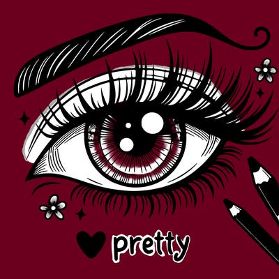 pretty eye