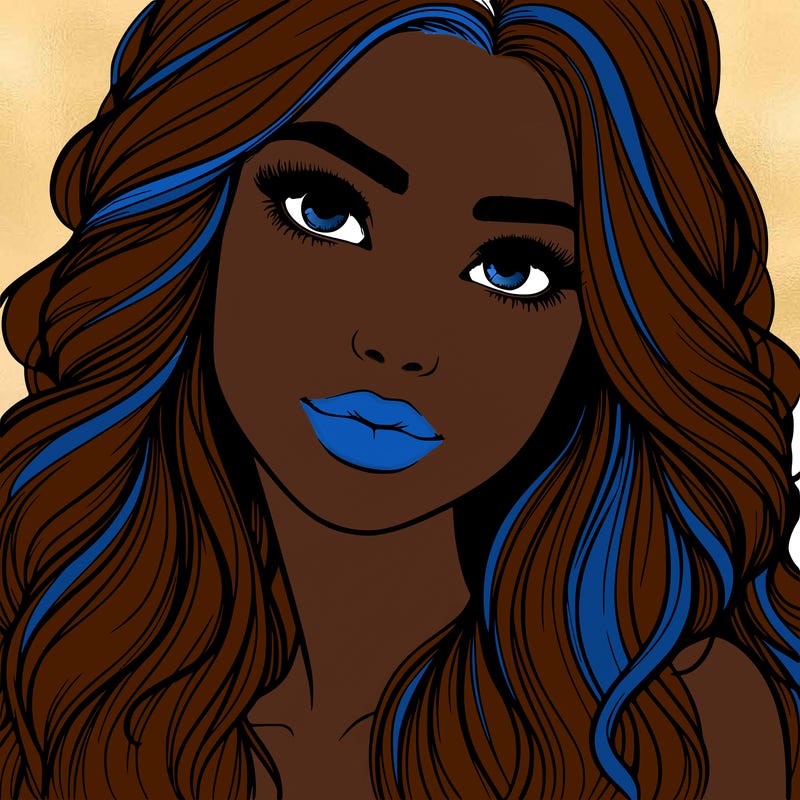 beautiful realistic girl