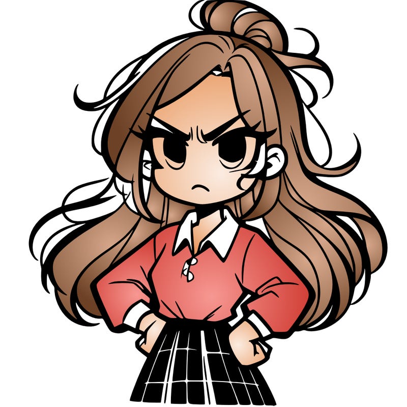 angry girl