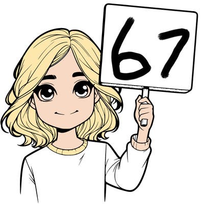 realistic girl holding up a sign