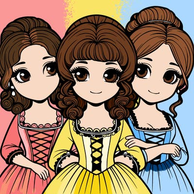 the schuyler sisters from hamilton the musical