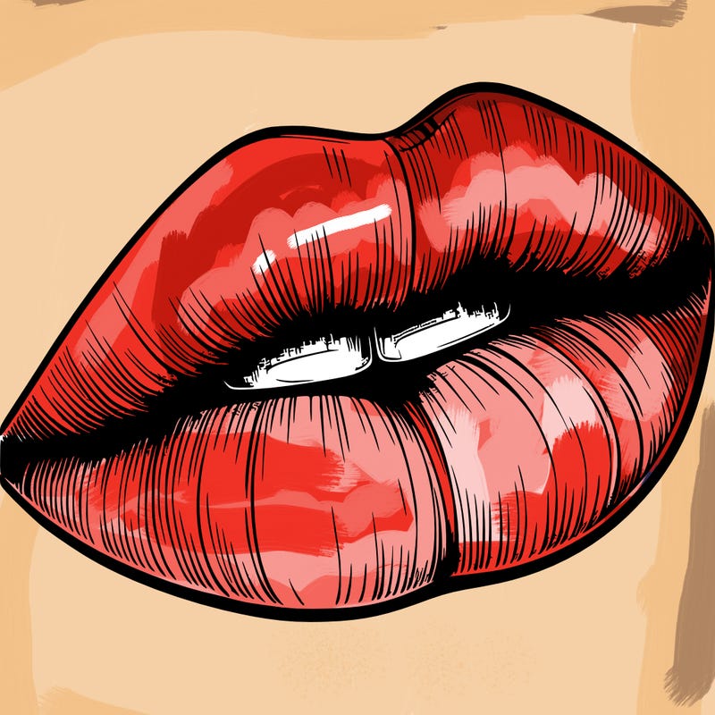 realistic lips