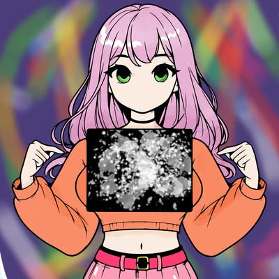 girl holding a blank sign in a long sleeve crop top