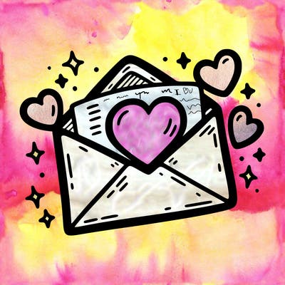 love letter envelope