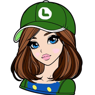 semi realism beautiful girl wearing cap