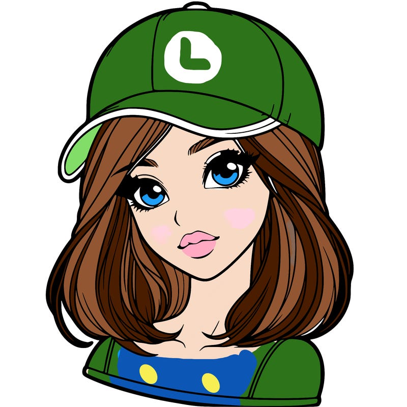 semi realism beautiful girl wearing cap