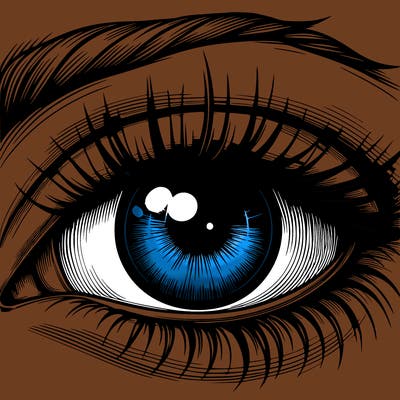 realistic eye