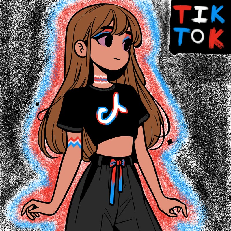 girl in a cute crop top