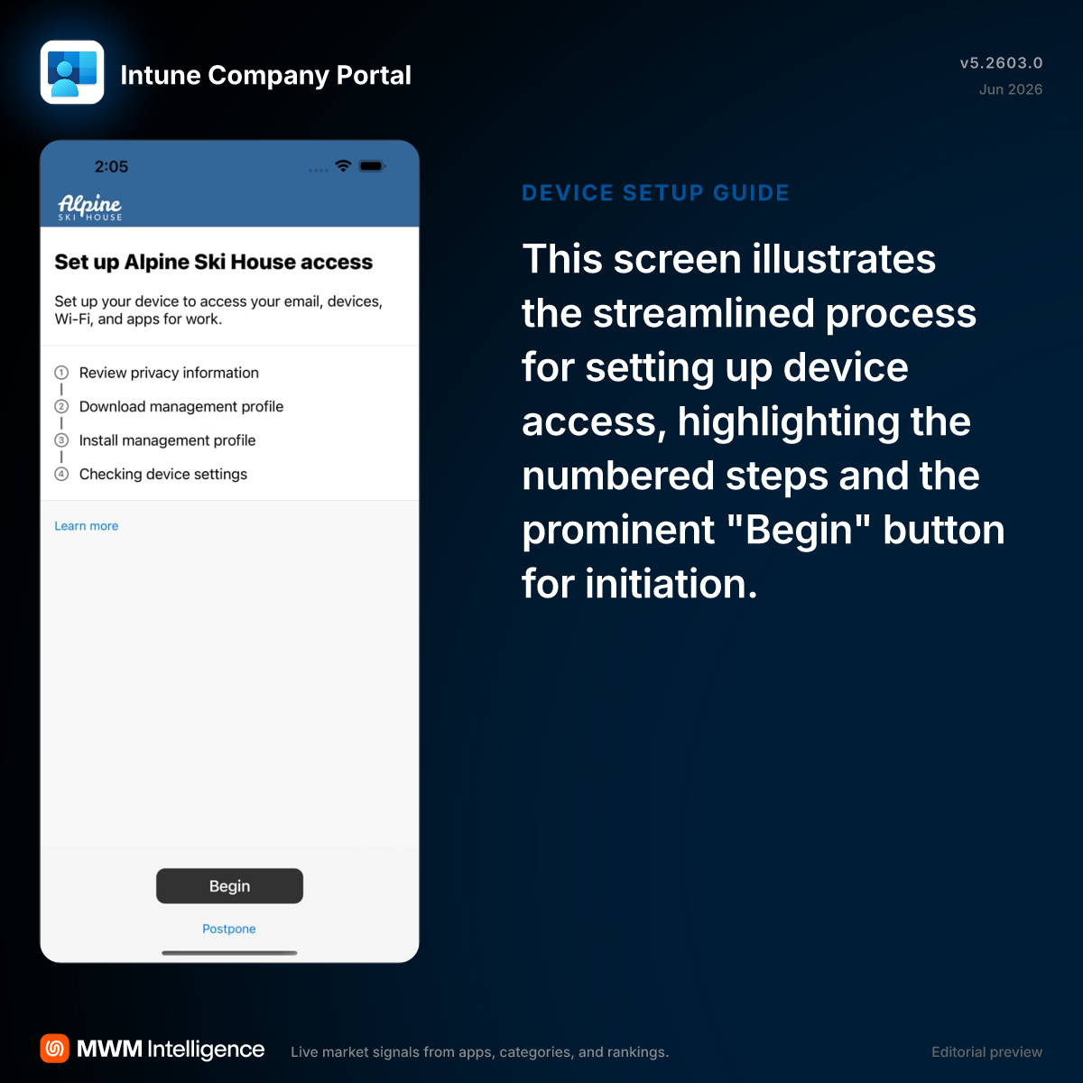 Intune Company Portal - Business App | MWM