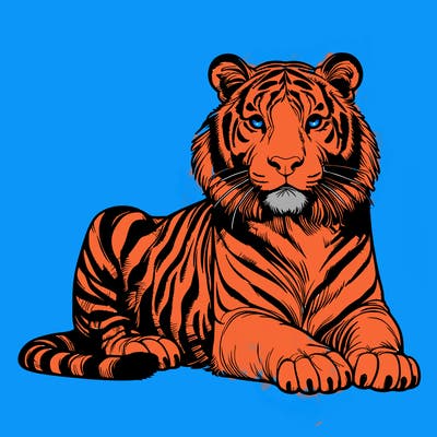 realistic tiger