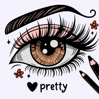 pretty eye