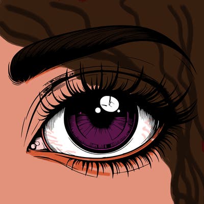realistic eye