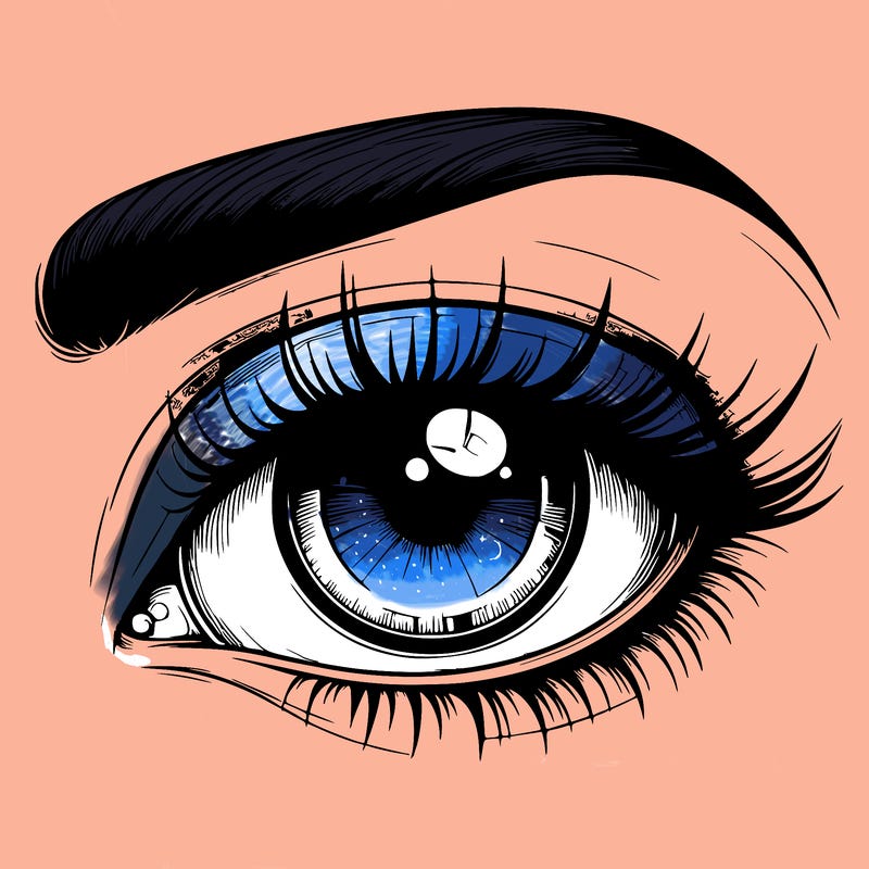 realistic eye
