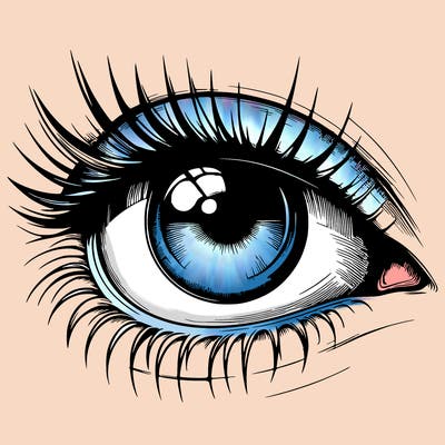 realistic eye