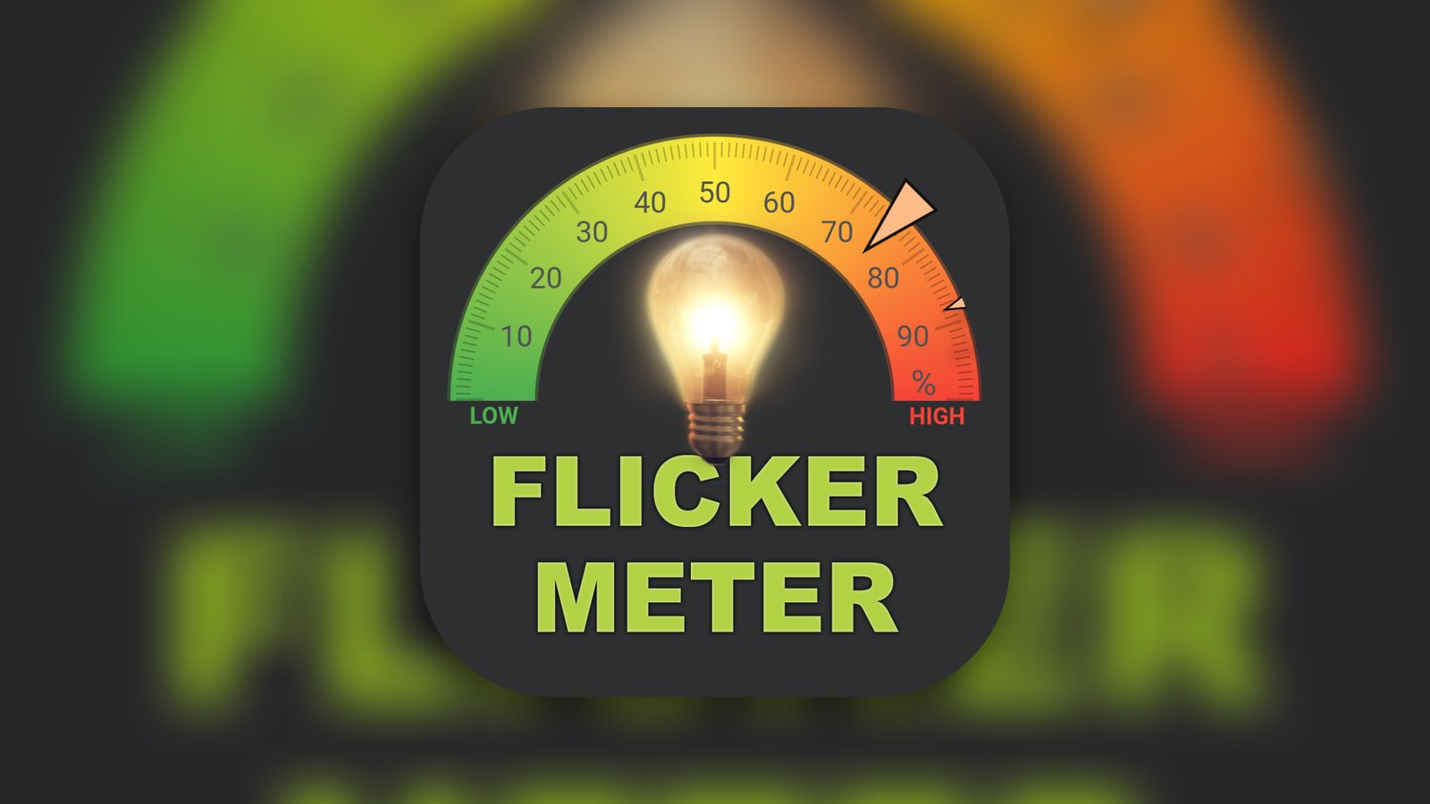 Flicker Meter for Light - PWM - Utilities App | MWM