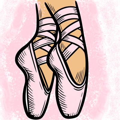 point shoes ballet