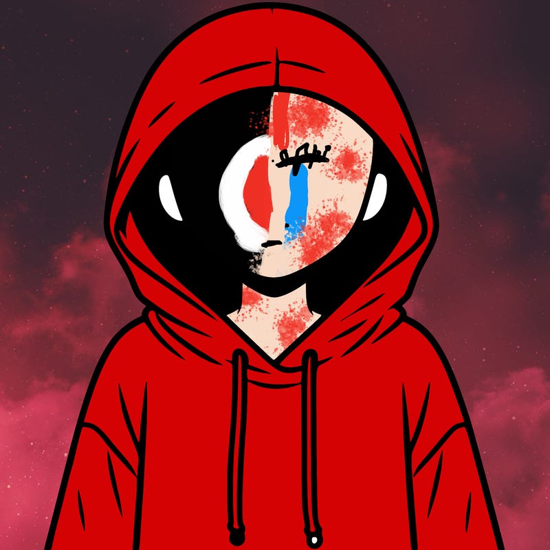 faceless girl in hoodie