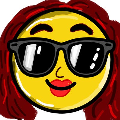 emoji with sunglasses