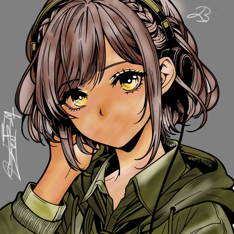 realistic manga character